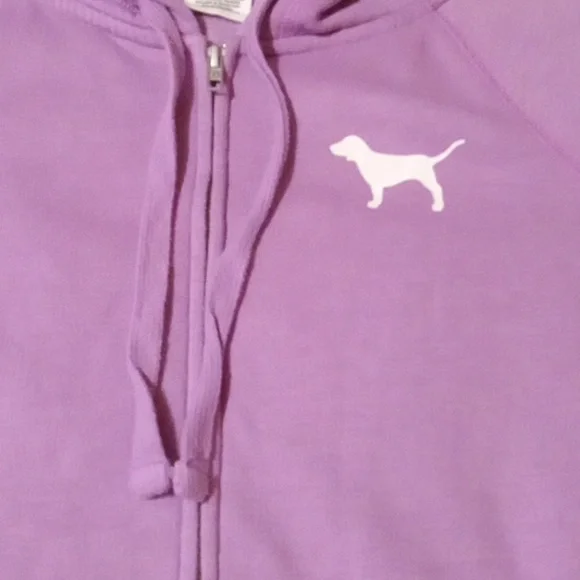 Victoria's Secret Pink Lavender Hoodie - Picture 4 of 8